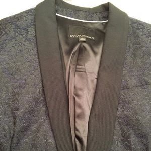 FLASH SALE! FINAL$ LN! Banana Brocade/Lace Blazer